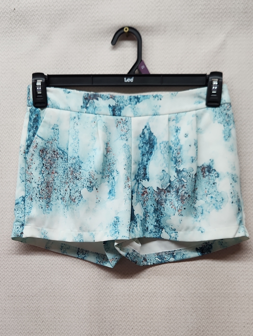Mossimo Supply Co. Aqua Marble Pleated Skort